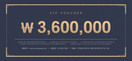 VIP 360만원권